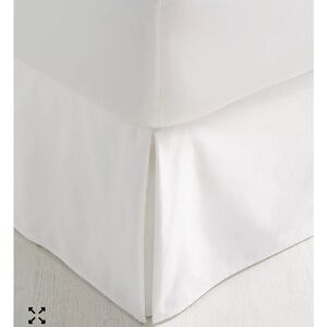 Hotel-Style White Tailored Bed Skirt by Charter Club
